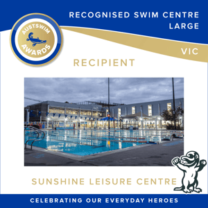 VIC Recognised Swim Centre - Large