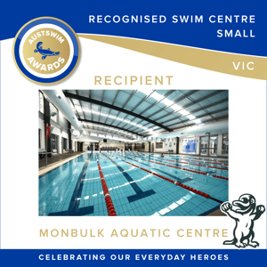 VIC Recognised Swim Centre - Small